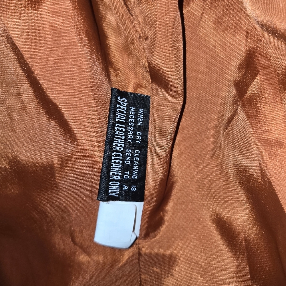 Wilsons Leather Women's Jacket in Warm Rust, XL - Picture 6 of 8